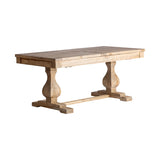 Berca Recycled Elm Wood Extending Table - 200cm
