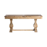 Berca Recycled Elm Wood Extending Table - 200cm