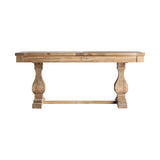Berca Recycled Elm Wood Extending Table - 200cm