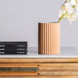 Plissé Ceramics Stone Vase