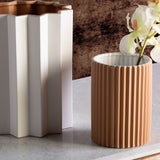 Plissé Ceramics Stone Vase