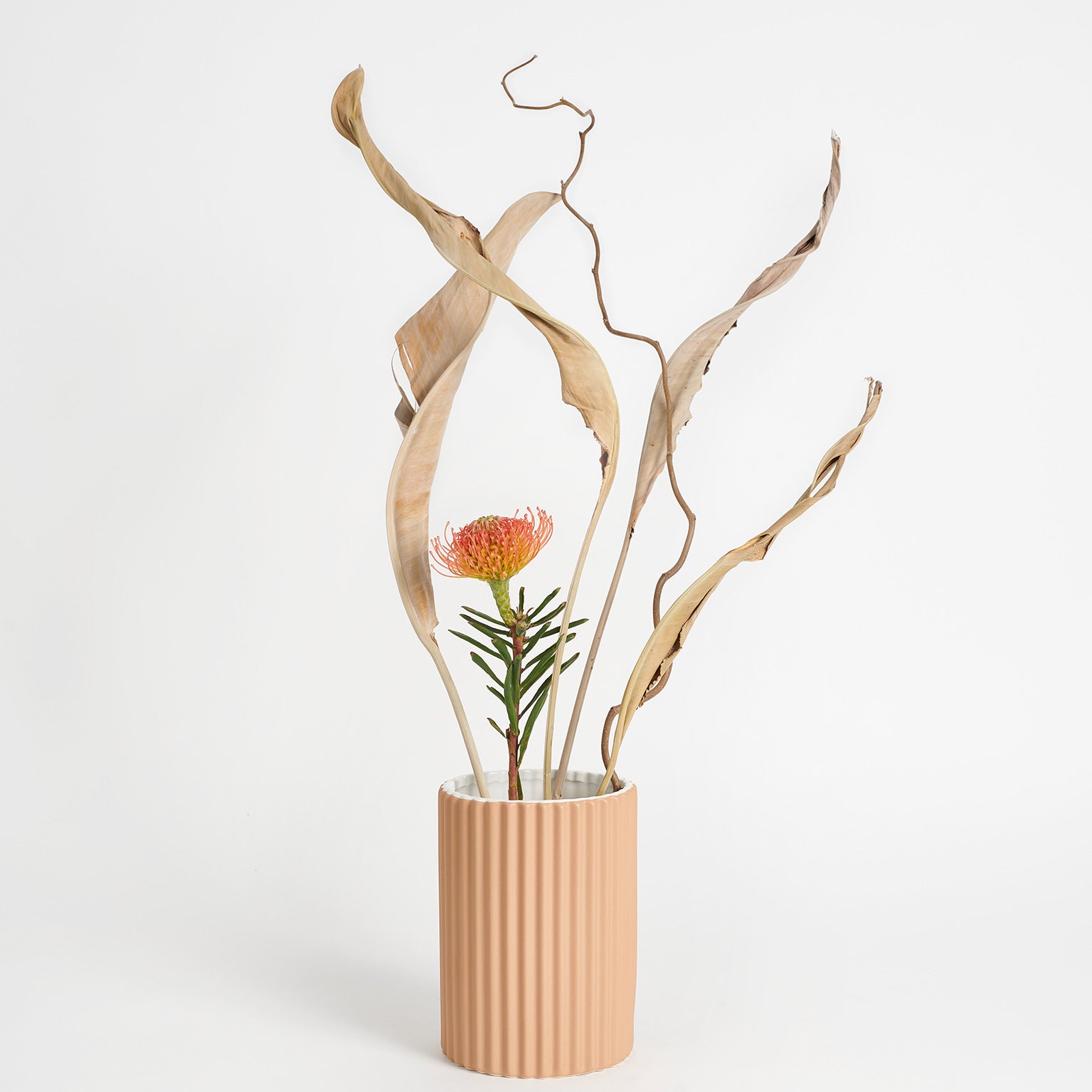 Plissé Ceramics Stone Vase