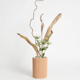 Plissé Ceramics Stone Vase
