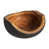 Bless Teak Wood Bowl