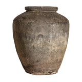 Colmberg Brown Distressed Terracotta Amphora Vase