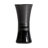 Donet Deep Black Crystal Vase