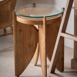 Riesa Collonial Side Table