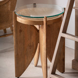 Riesa Collonial Side Table