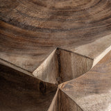 Sakalli Suar Wood Side Table