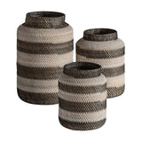 Zirba Rattan Vase (Set Of 3)