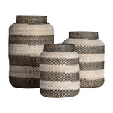Zirba Rattan Vase (Set Of 3)