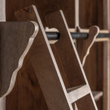 Mandern Mango Wood Bookcase