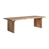 Omaha Recycled Teak Wood Dining Table