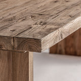 Omaha Recycled Teak Wood Dining Table