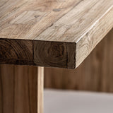 Omaha Recycled Teak Wood Dining Table