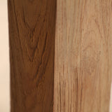 Lux Recycled Teak Wood Rectangular Dining Table