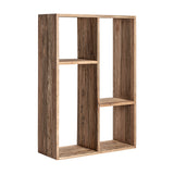 Lux Recycled Teak Wood Bookcase