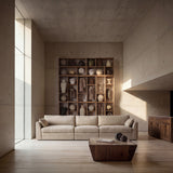 Lux Recycled Teak Wood Bookcase