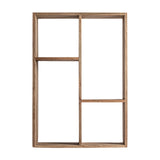 Lux Recycled Teak Wood Bookcase