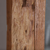 Lux Teak Wood Square Mirror