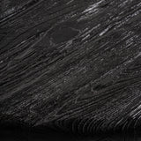 Lestans Black Teak Wood Coffee Table
