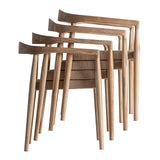 Caen Teak Wood Armchair
