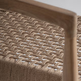 Caen Teak Wood Armchair