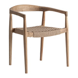 Caen Teak Wood Armchair