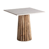 Plissé Wood Bar Table