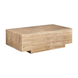 Norddal Travertine Coffee Table