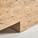Norddal Travertine Coffee Table