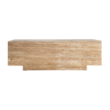 Norddal Travertine Coffee Table