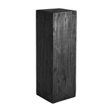 Vievy Black Recycled Pine Wood Stand
