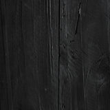 Vievy Black Recycled Pine Wood Stand