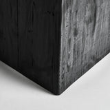 Vievy Black Recycled Pine Wood Stand