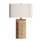 Alessia Travertine Marble Table Lamp