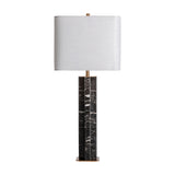 Valeria Black/White Marble Table Lamp