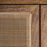Beckley 4 Door Mango Wood TV Stand