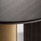Cheb Brown Pine Wood Desk