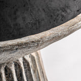 Plissé Concrete Stone Plant Pot
