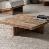 Pure Recycled Teak Wood Coffee Table