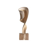 Blayen Natural Teak Wood Decorative Figure