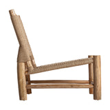 Mouzaki Teak Wood Armchair