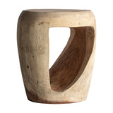 Krania Suar Wood Side Table