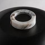 Vetra Marble Table Lamp Iron Shade