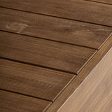 Trena Recycled Teak Wood Coffee Table