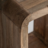 Corba Recycled Teak Wood Side Table