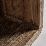 Corba Recycled Teak Wood Side Table
