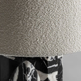 Ornella Black/White Marble Table Lamp