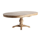 Sonvigo Recycled Elm Tree Wood Extending Table